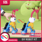 Mainan Edukasi Robot Cacing DIY STEM Science Kit Anak / KIT Worm Robot Science Experiment Kit - Gambar 2