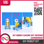 Mainan Edukasi Robot Cacing DIY STEM Science Kit Anak / KIT Worm Robot Science Experiment Kit - Gambar 5