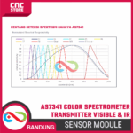 AS7341 Visible and Infrared Color Spectrometer Transmitter - Gambar 4