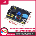 UNO Shield 9-in-1 Sensor  Multifunctional Expansion Board DHT11 Temperature and Humidity  for Arduino UNO R3 Expansion - Gambar 2