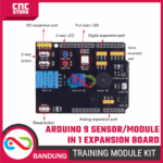 UNO Shield 9-in-1 Sensor  Multifunctional Expansion Board DHT11 Temperature and Humidity  for Arduino UNO R3 Expansion - Gambar 4