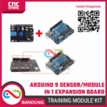 UNO Shield 9-in-1 Sensor  Multifunctional Expansion Board DHT11 Temperature and Humidity  for Arduino UNO R3 Expansion - Gambar 8