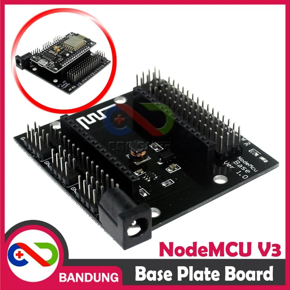 BASE PLATE DEVELOPMENT BOARD FOR NODEMCU LUA WIFI ESP8266 BACKPLANE