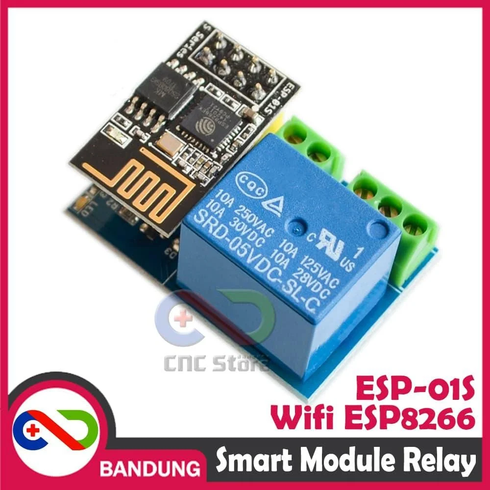 SMART MODULE RELAY WIFI ESP8266 ESP-01S PLUS SOCKET