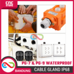 Cable Gland MINTOKU PG-7 PG7 & PG-9 PG9 – Gland Kabel Waterproof IP68 untuk Panel Box Electrical Outdoor - Gambar 4