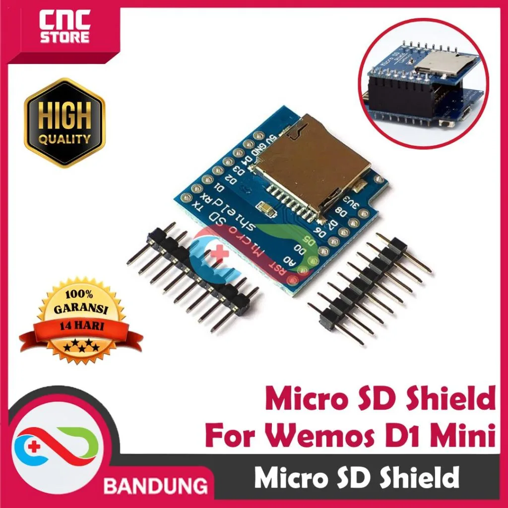 MICROSD MICRO SD SHIELD FOR WEMOS D1 MINI