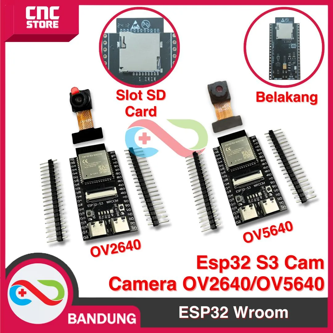 Modul ESP32-S3 WROOM N16R8 CAM OV5640 Camera Development Board