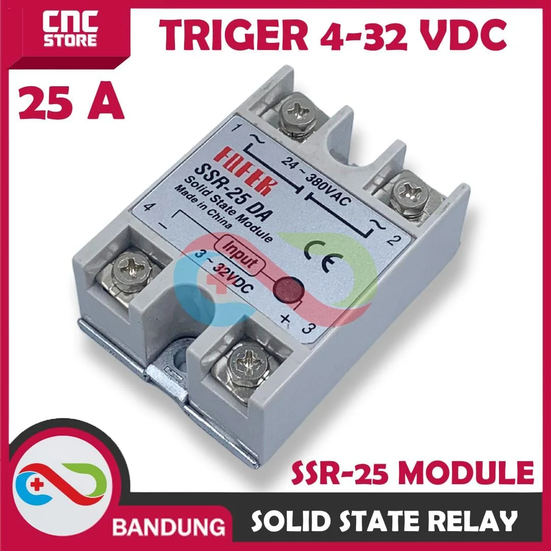 SOLID STATE RELAY SSR-25DA DC TO AC