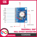 ICSH044A Breakout Board – Trackball Sensor Hall Effect 360° Navigation Module - Gambar 3