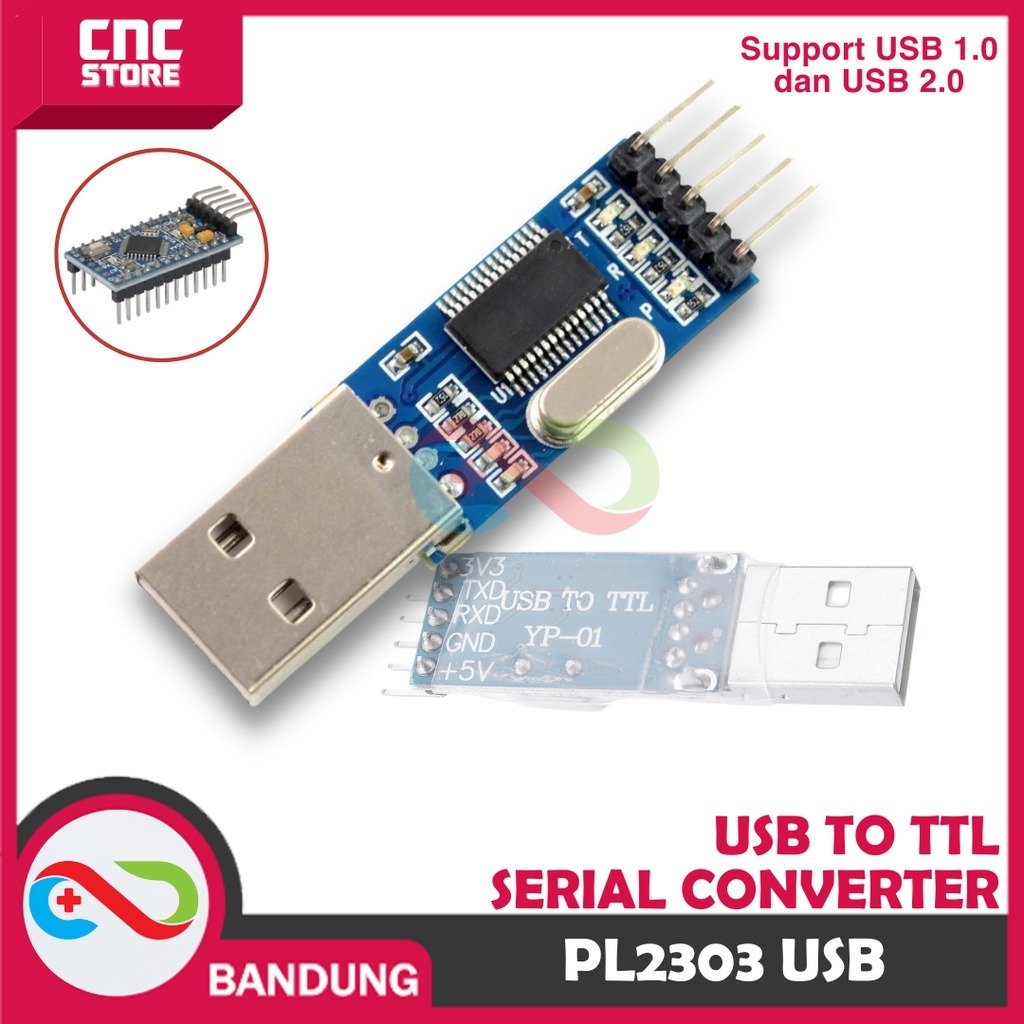 PL2303 2303 USB TO TTL SERIAL CONVERTER MODULE FOR PRO MINI