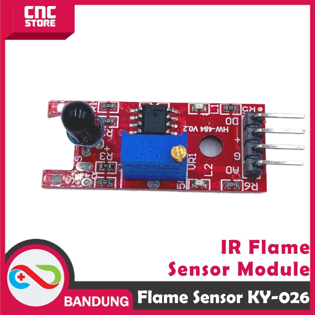 FLAME SENSOR MODULE KY-026 INTELLIGENT CAR FIRE SOURCE DETECTION MODULE