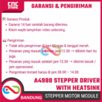 A4988 Driver Stepper Motor dengan Heatsink – Modul Pengendali Motor Stepper untuk CNC & 3D Printer - Gambar 7