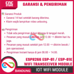 ESP8266 ESP-01E/ESP-01 WiFi Module 1MB – Transceiver Wireless untuk Proyek IoT - Gambar 6