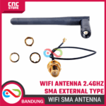 Antena WiFi 2.4G 2.4GHz dengan Kabel SMA – Antenna External untuk ESP8266, ESP32, Router & Modul IoT - Gambar 6