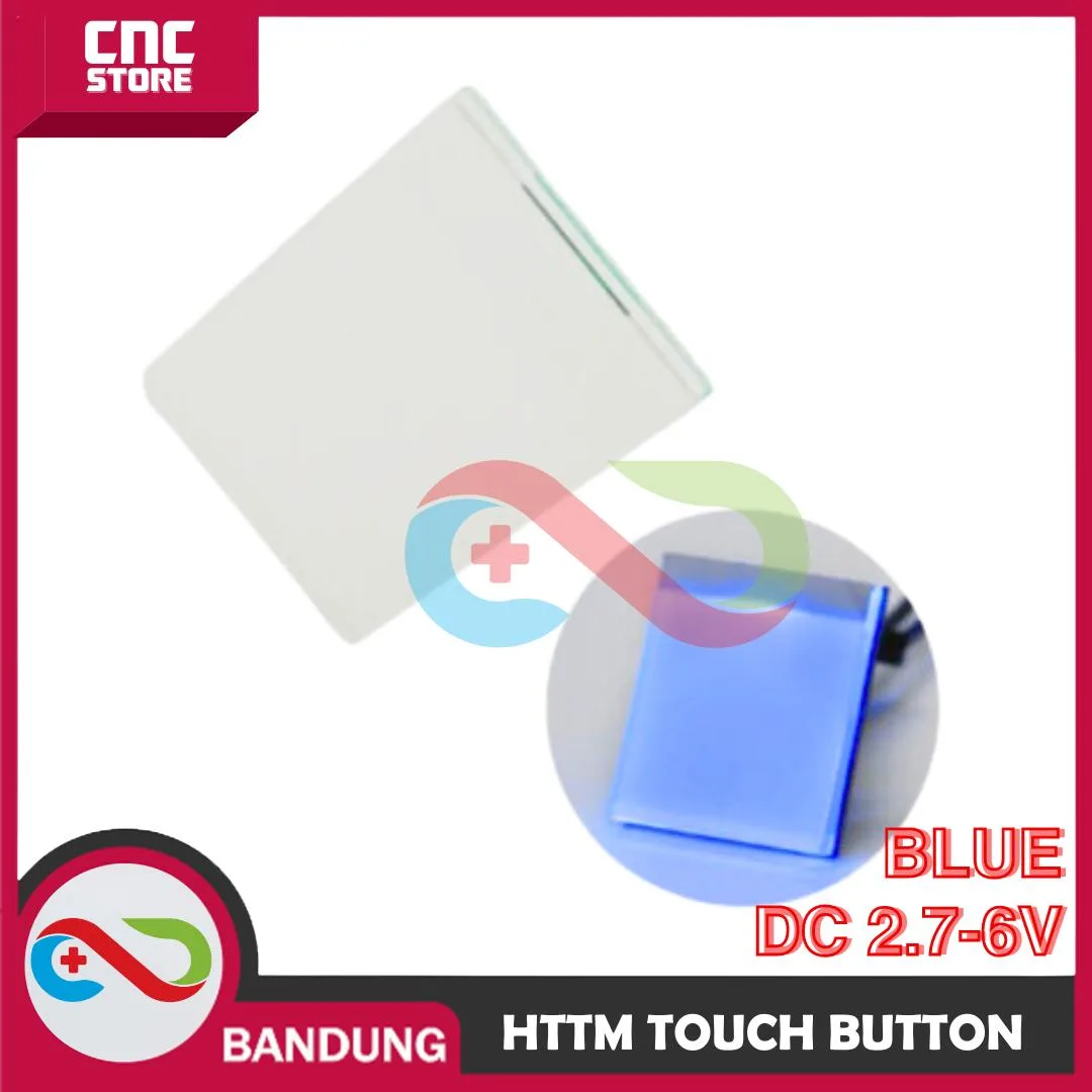 HTTM SERIES CAPACITIVE TOUCH SWITCH BUTTON MODULE 2.7V-6V BLUE