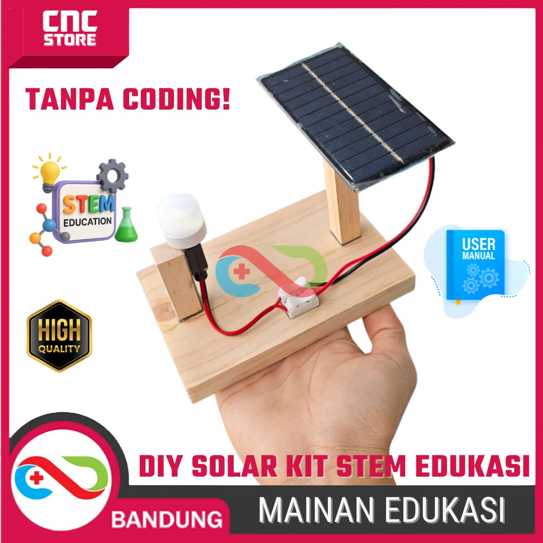 DIY Solar Panel Kit – Mainan Edukasi STEM Elektronika untuk Anak & Pelajar