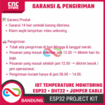 Paket Belajar IoT Monitoring Suhu – ESP32 DevKit V4 WROOM-32U + Sensor DHT22 - Gambar 5