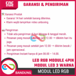 LED RGB Module 4Pin – Modul RGB 3 Warna untuk Arduino, ESP32, ESP8266 & Proyek Elektronika - Gambar 7