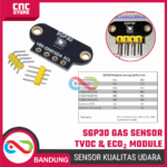 SGP30 Gas Sensor – Sensor Kualitas Udara TVOC & eCO2 untuk Arduino, ESP32, dan Proyek IoT - Gambar 3