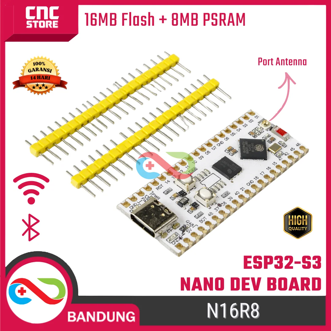 ESP32-S3-N16R8 Nano Development Board – Bluetooth & WiFi Core Board