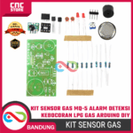 KIT Pendeteksi Electronic Gas Leak & Alarm – LPG, Natural Gas, Coal Gas & Combustible Gas Detector DIY