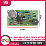 KIT Pendeteksi Electronic Gas Leak & Alarm – LPG, Natural Gas, Coal Gas & Combustible Gas Detector DIY - Gambar 2