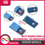 DHT11 Temperature & Humidity Module – Sensor Suhu dan Kelembapan Digital dengan LED Indicator - Gambar 3