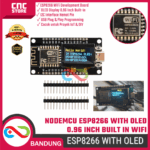 NodeMCU ESP8266 with OLED 0.96 inch built in WIFI