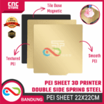 PEI Sheet 3D Printer 22x22cm Double Side Magnetic Spring Steel Twotrees Plat Print Build Plate