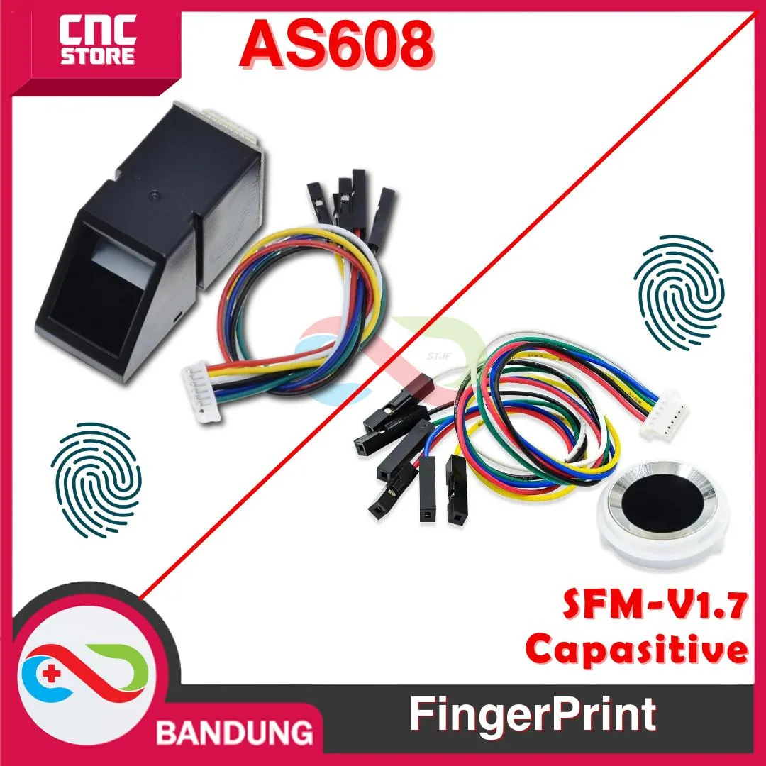AS608 FINGERPRINT OPTICAL SENSOR FINGER PRINT FOR ARDUINO STM32