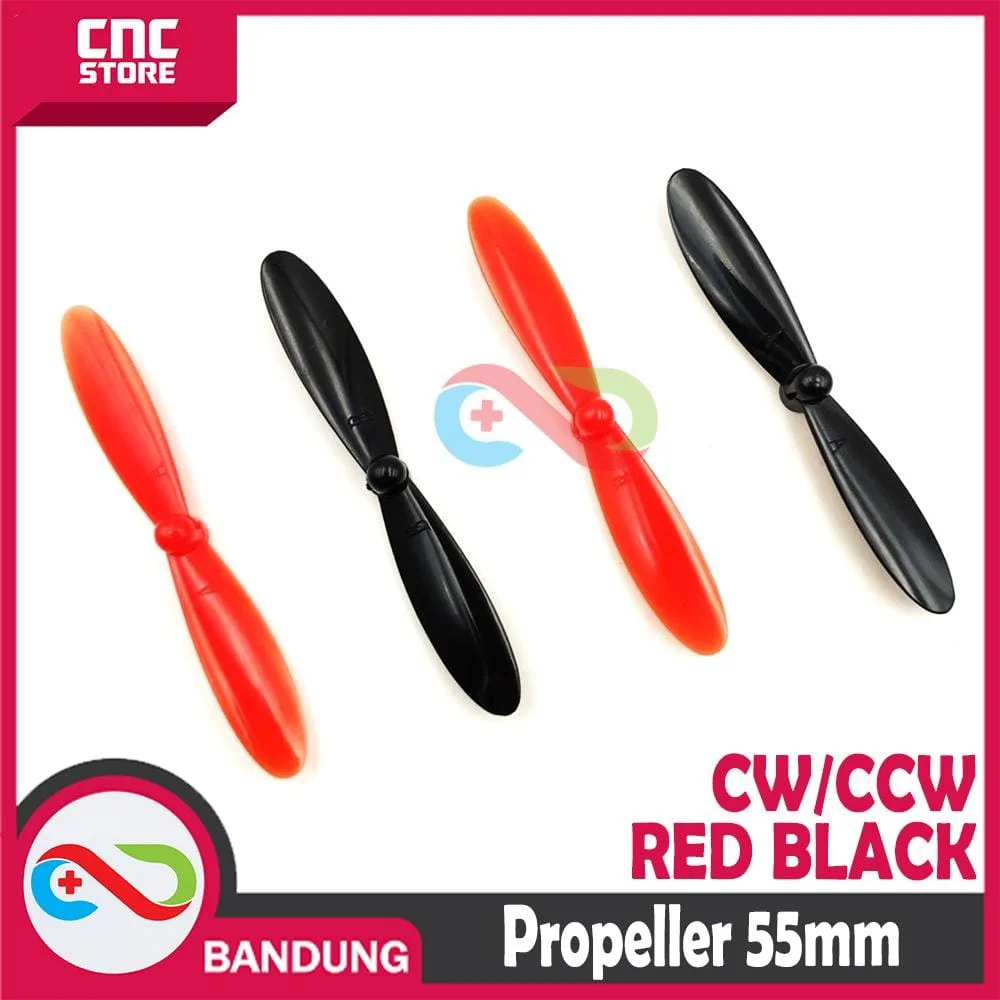 PROPELLER BALING-BALING 55MM 2 RED 2 BLACK FOR DC 720