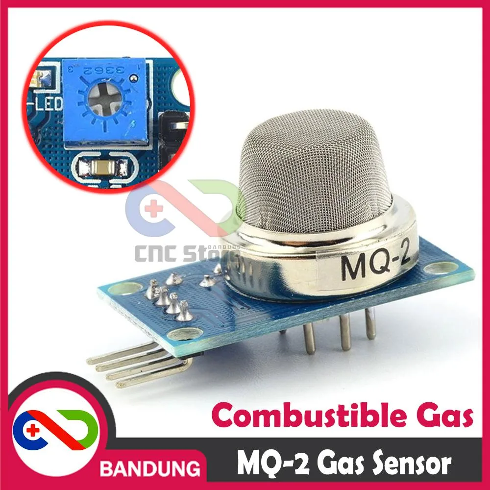 MQ-2 MQ2 LPG BUTANE METHANE GAS SMOKE SENSOR MODULE FOR ARDUINO UNO MEGA