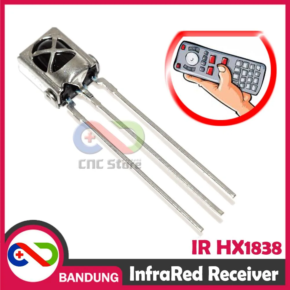 HX1838 UNIVERSAL IR INFRARED RECEIVER RECEIVING HEAD SENSOR