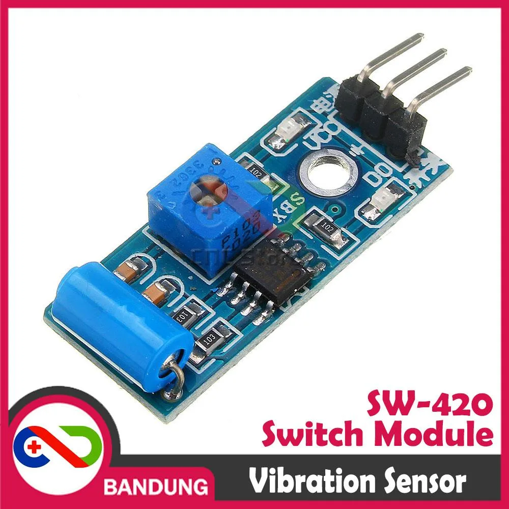 SW-420 SW420 VIBRATION MOTION SENSOR GETAR SWITCH NC MODULE FOR ARDUINO UNO MEGA