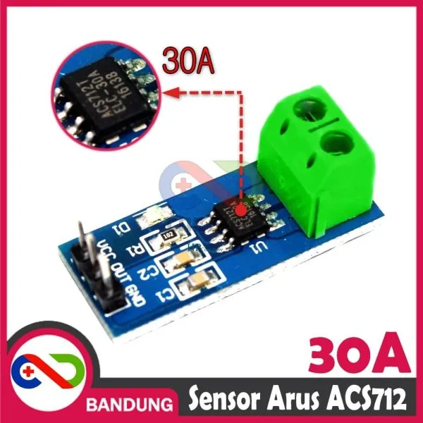 SENSOR ARUS 30A CURRENT ACS712 ACS712ELC-30A MODULE