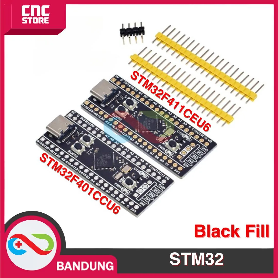 STM32F401CCU6 MicroPython STM32 F4 Core Development Board STM32F4 ARM 84Mhz USB C GREEN