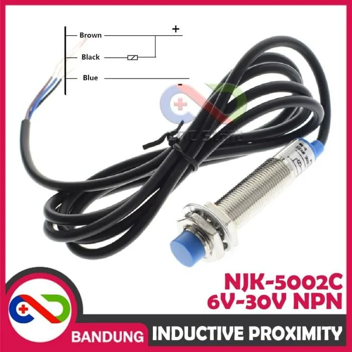 LJ12A34Z PROXIMITY SWITCH PHOTOELECTRIC NO NPN 3 WIRE METAL INDUCTION SENSOR