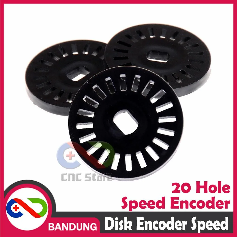 PIRINGAN CODED DISK ENCODER 20 TITIK SPEED KECEPATAN SENSOR MODULE