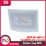 RFID EL-MF1-L2  13.56 MHz 1K CR80 Label Sticker Tag NFC RC522 Stiker 86 x 54 mm