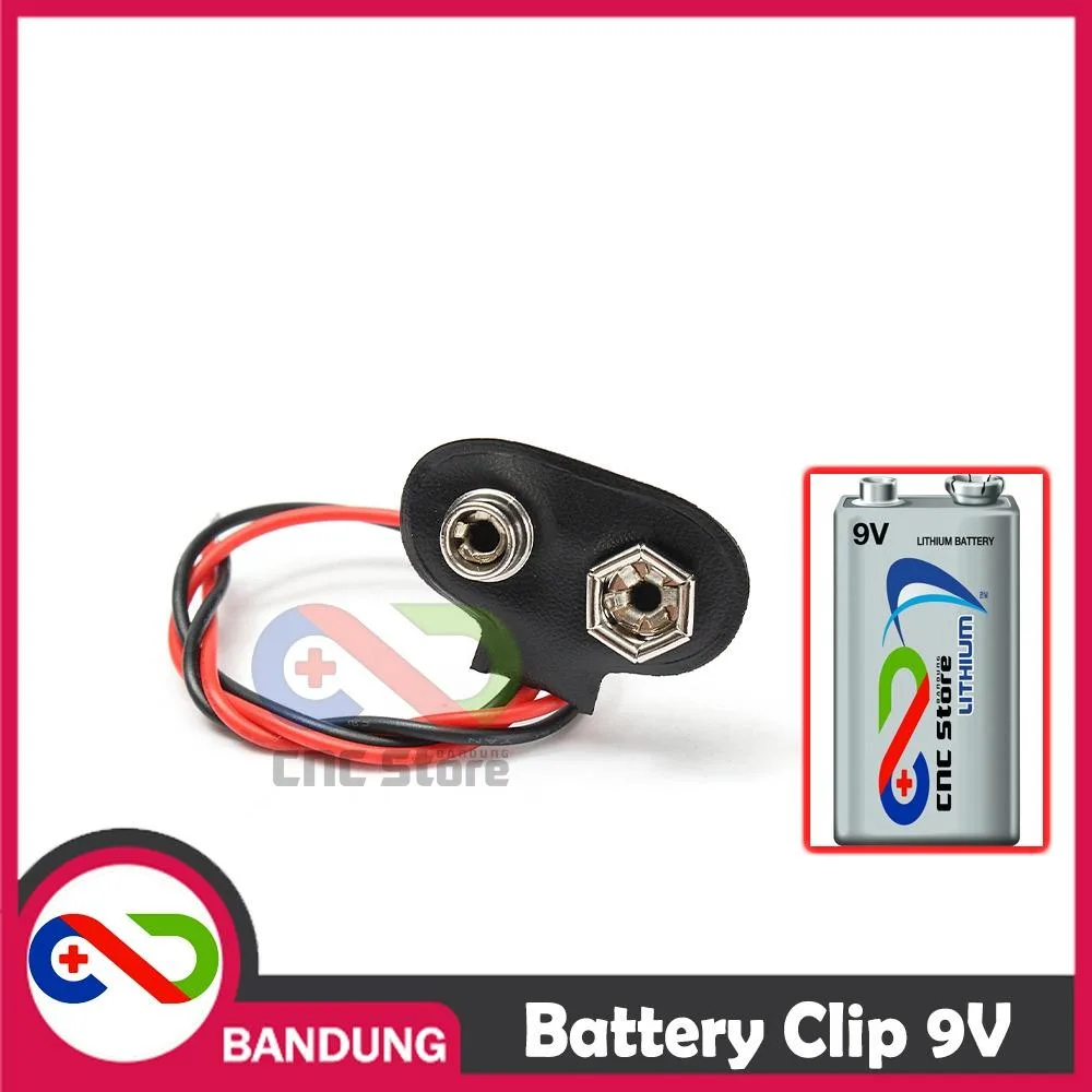 KANCING BATERAI 9V SOCKET BATTERY