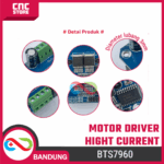 Motor Driver Bts7960 Bts7960B 43A – Modul Pengendali Motor Berarus Tinggi – Motor/servo penggerak - Gambar 6