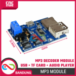 MP3 Decoder Player Module Micro USB TF Card – Modul Audio MP3 Player - Gambar 2