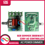 SCR Dimmer 220V 2000W – Modul Pengatur Kecepatan Motor & Intensitas Lampu AC 220VAC - Gambar 4