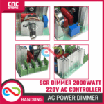 SCR Dimmer 220V 2000W – Modul Pengatur Kecepatan Motor & Intensitas Lampu AC 220VAC - Gambar 5
