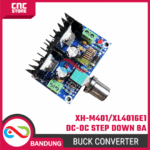 DC-DC Step Down Module XH-M401 / XL4016E1 4-40V to 1.25-36V DC– High Power Voltage Converter 8A Buck Converter - Gambar 2