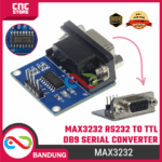 MAX3232 RS232 to TTL DB9 Converter Module – Serial Port RS232 ke TTL UART