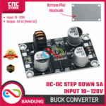 Step Down DC-DC 5A Input 10V-120V ke 5V Buck Converter High Power - Penurun Tegangan