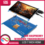 LCD 7 Inch Hdmi For Raspberry Pi And Windows Capacitive Touchscreen Ips – Layar penampil informasi - Gambar 5
