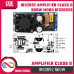 Irs2092 Amplifier Class D 500W Mono Irs2092S 500W Class D Amplifier – Komponen pendukung proyek - Gambar 4