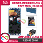 Irs2092 Amplifier Class D 500W Mono Irs2092S 500W Class D Amplifier – Komponen pendukung proyek - Gambar 5